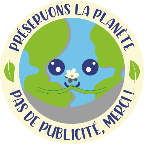 Sticker STOP PUB écologie - ref.d17766