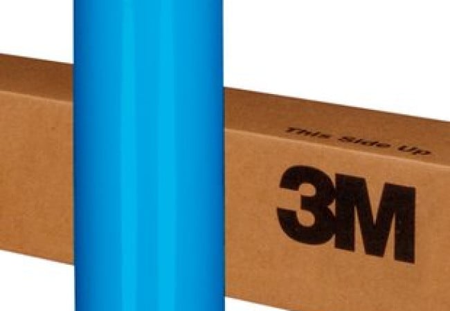Rouleau de film autocollant translucide bleu clair 30cm x 10m Divers