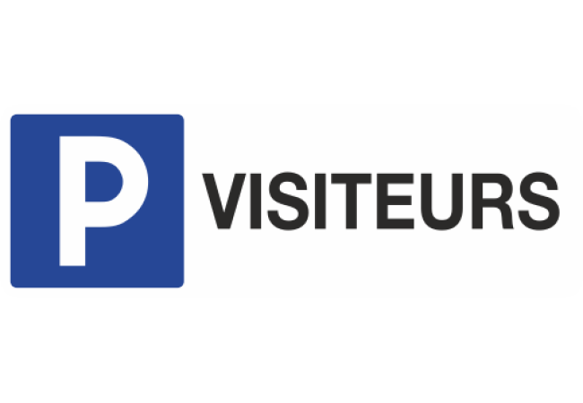 Panneau Parking visiteurs 2