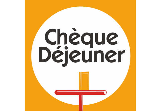 Autocollant Logo Chèque Déjeuner