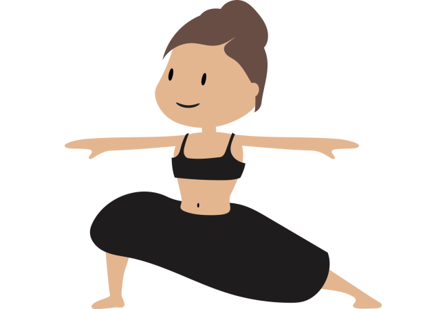Autocollant Logo Yoga Meditation 6