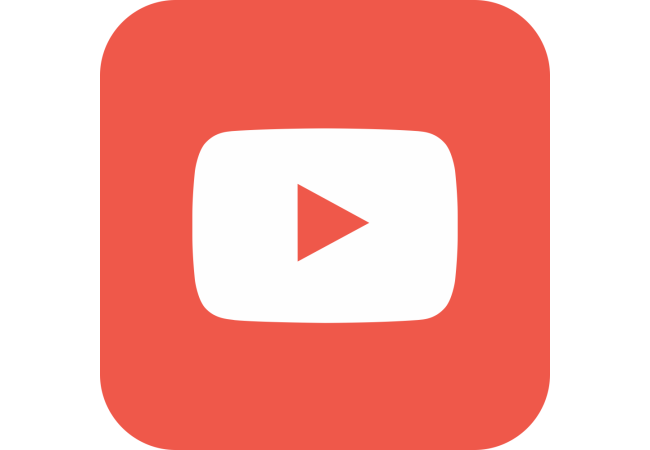 Autocollant Logo Réseau Social Youtube