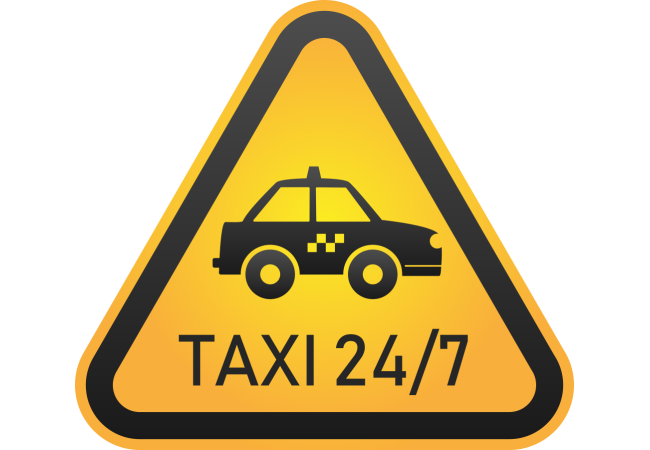 Autocollant Métier Taxi 6