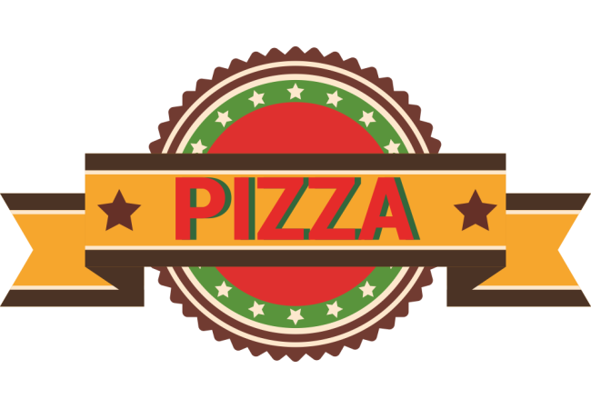 Autocollant Pizza Logo 5