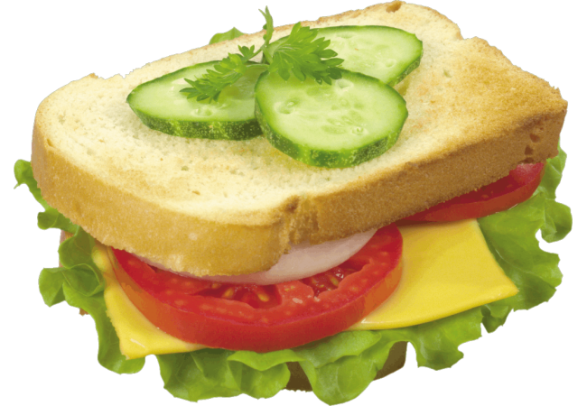 Autocollant Alimentation Sandwich 8