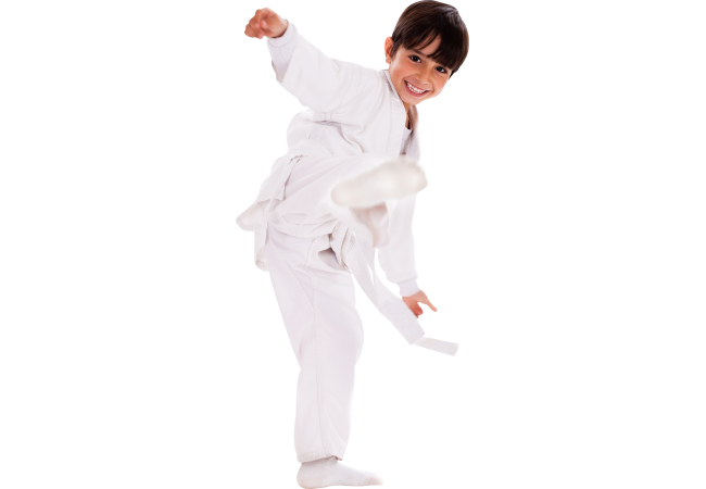 Autocollant Personne Enfant Judo 2
