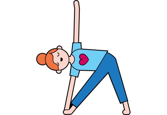 Autocollant Métier Yoga Position 8