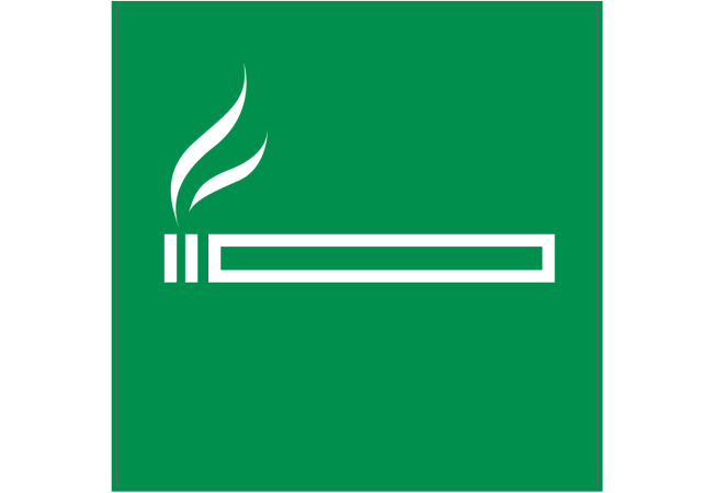 Autocollant Indication Autorisation De Fumer