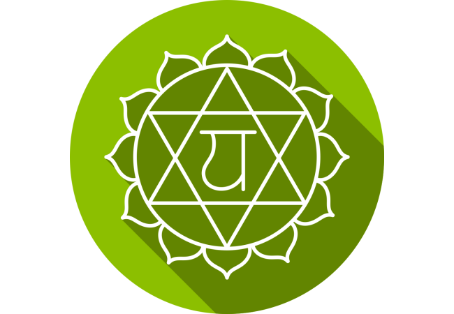 Autocollant Zen Chakra Anahata