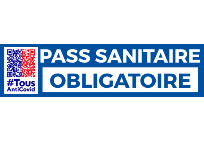 Sticker Pass Sanitaire Obligatoire 2
