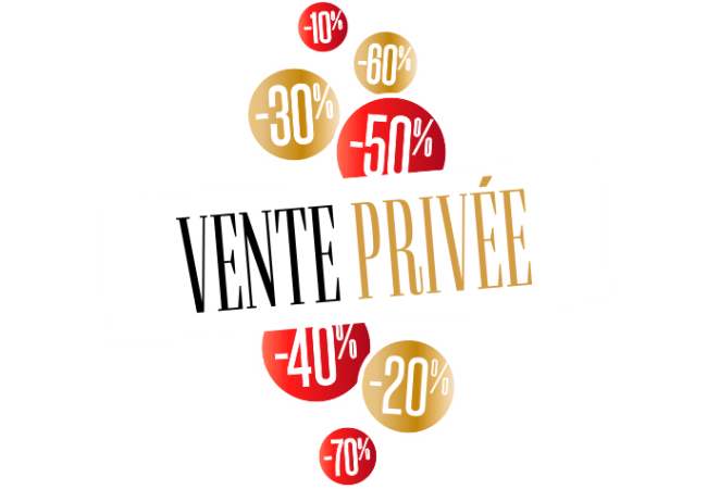 Sticker Soldes Vente Privée 3