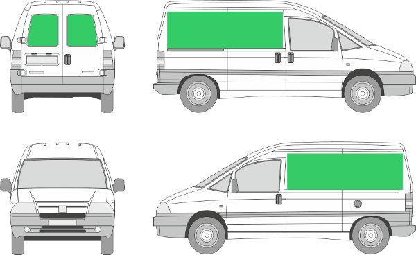 Peugeot Expert L1H1 (2001-2006)