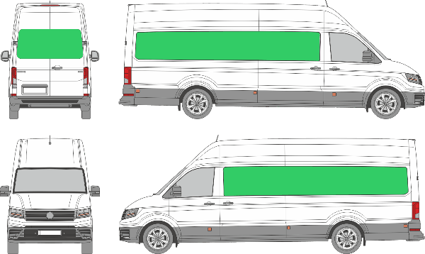 Volkswagen Crafter L4H4 (2017-2021)